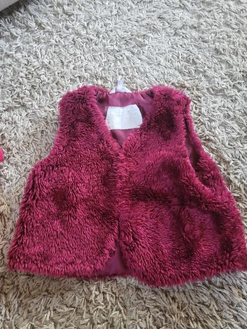 Gilet violine 5 ans fille kid kanai