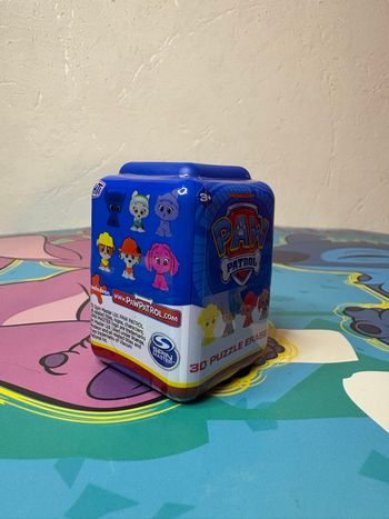 Lot de 3 Gommes Puzzle Pat patrouille à collectionner 