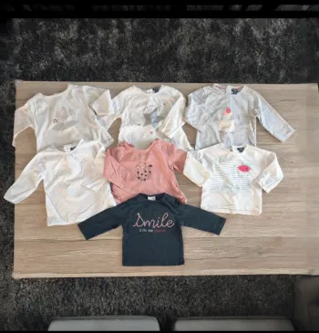 Lot de t-shirts 9 mois