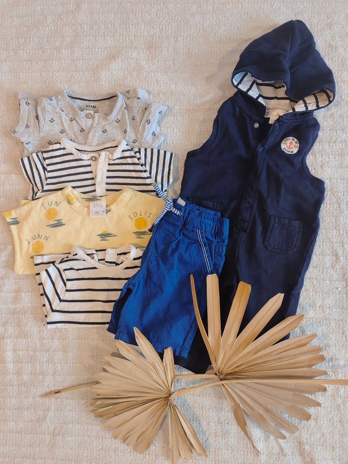 Lot vêtements 6 mois garcons