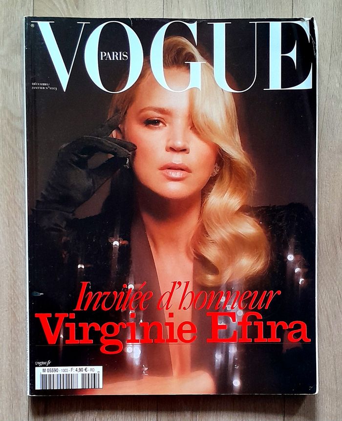 Magazine Vogue n°1003 décembre 2019 spécial Virginie Efira - photo numéro 1