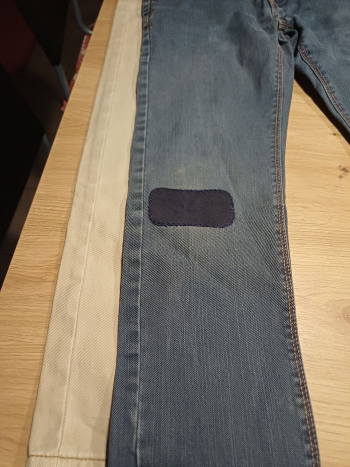 Pantalons jeans 10 ans  138 cm - photo numéro 2
