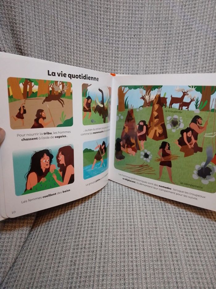 Les hommes Préhistoriques - Ma baby encyclopédie Larousse - photo numéro 5