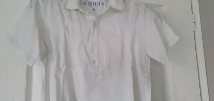 Chemise MC garçon okaidi 8 ans LEN2 - photo numéro 3