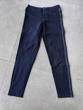 Jegging Okaïdi très bon état bleu 