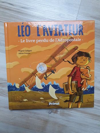 Livre Leo l'aviateur