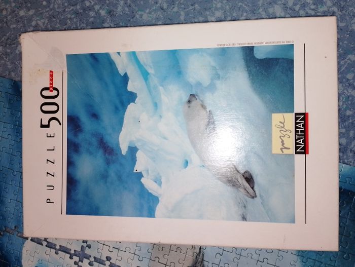 Puzzle bébé phoque complet 500 pièces Nathan - photo numéro 2