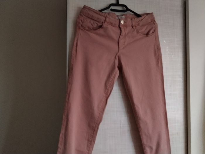 Lot jeans rose cache cache et chemise neuve - photo numéro 3