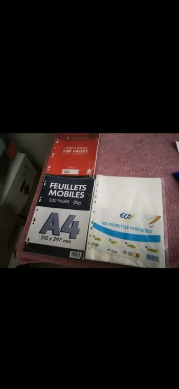 Lot de fournitures