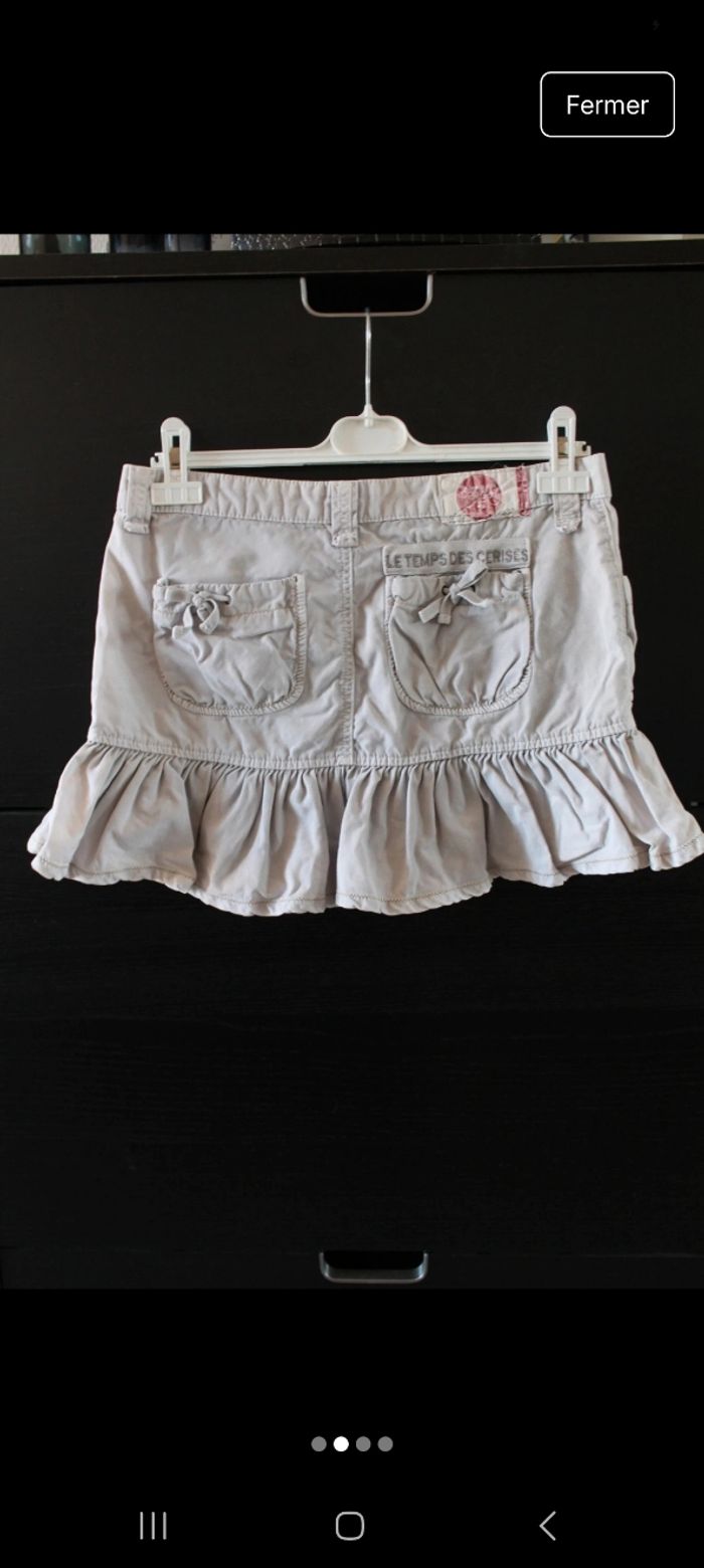 Jupe LE TEMPS DES CERISES - Taille 28 (équivaut à un 38 FR) - 100% Coton - photo numéro 2