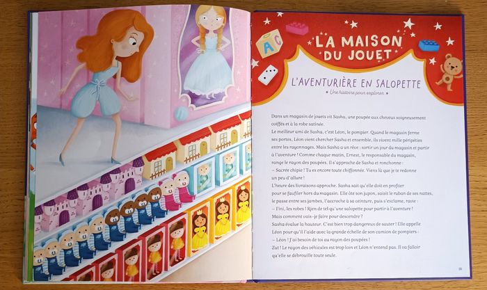 Livre cartonné "7 histoires au clair de lune" 3 ans + - photo numéro 8