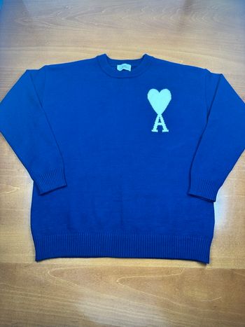 Pull ami Paris bleu foncé taille L
