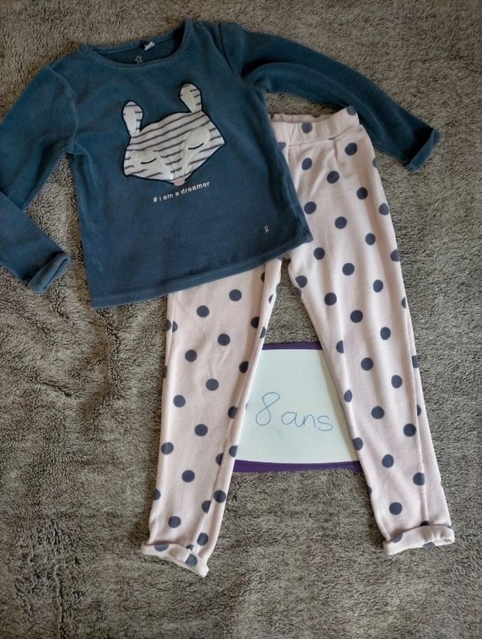 Pyjama hiver 8 ans