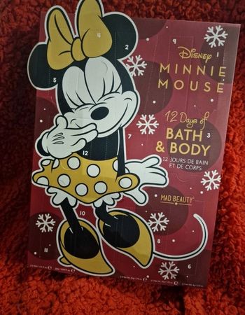Calendrier de l'avent minnie disney