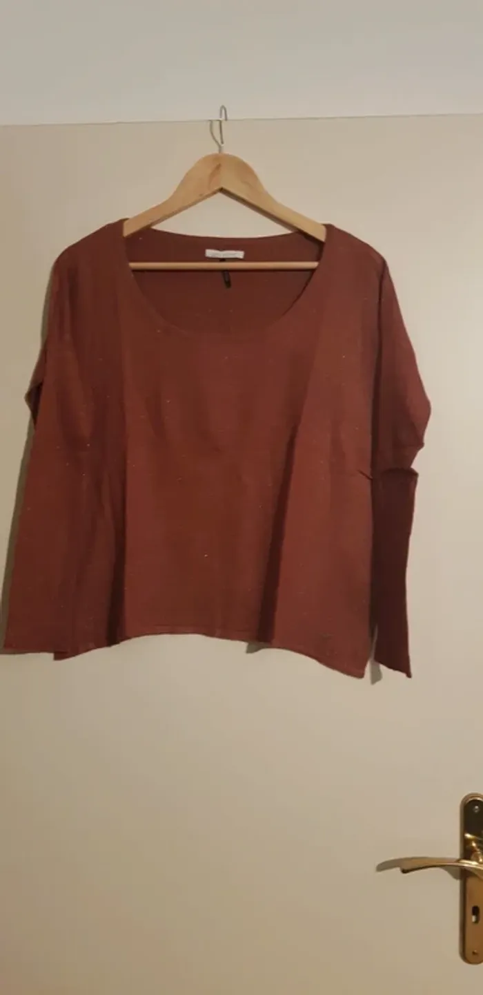 Pull LPB Papillon Rouille