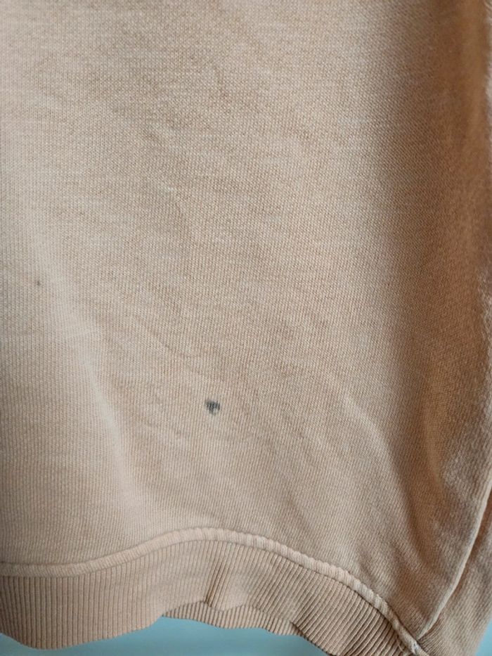 Sweat beige et saumon Kiabi 6 ans - photo numéro 3