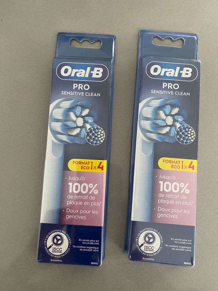 8 brossettes oral b