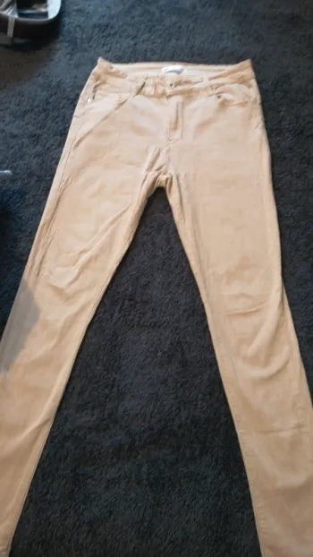 Pantalon leggings beige
