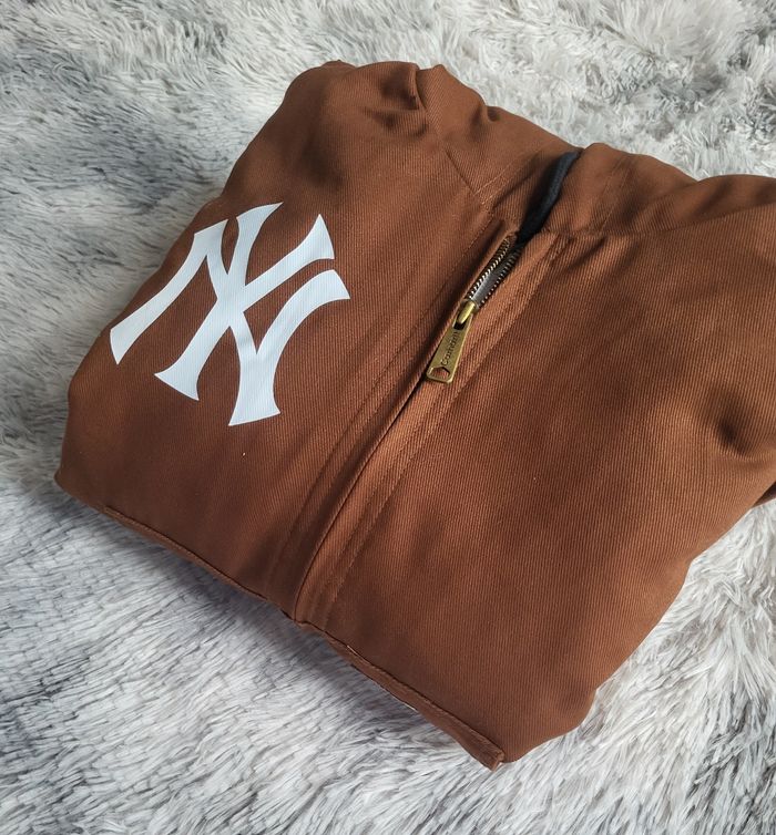 🧢 Veste Carhartt Rework New York Yankees Taille L - Neuve & Unique! ⚾ - photo numéro 9