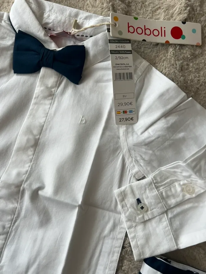Magnifique ensemble bébé 2 ans 92 cm Boboli - photo numéro 6