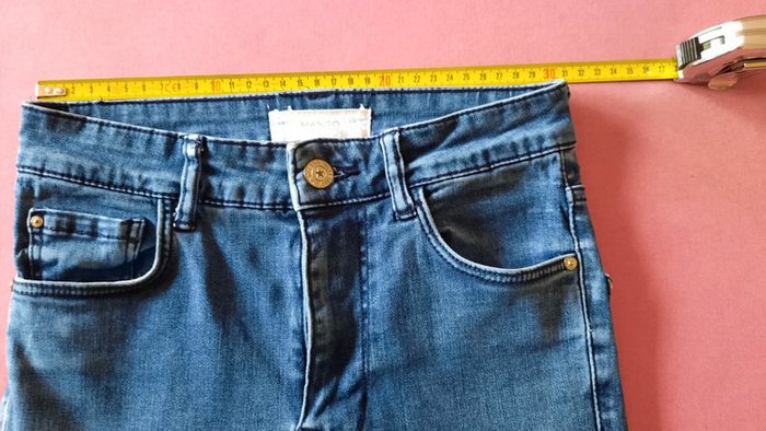 Jean bleu Mango taille 32 - photo numéro 3