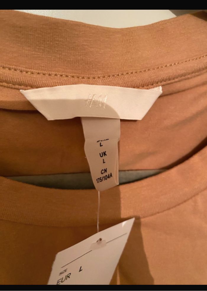 Crop top manches longues H&M taille L neuf - photo numéro 3