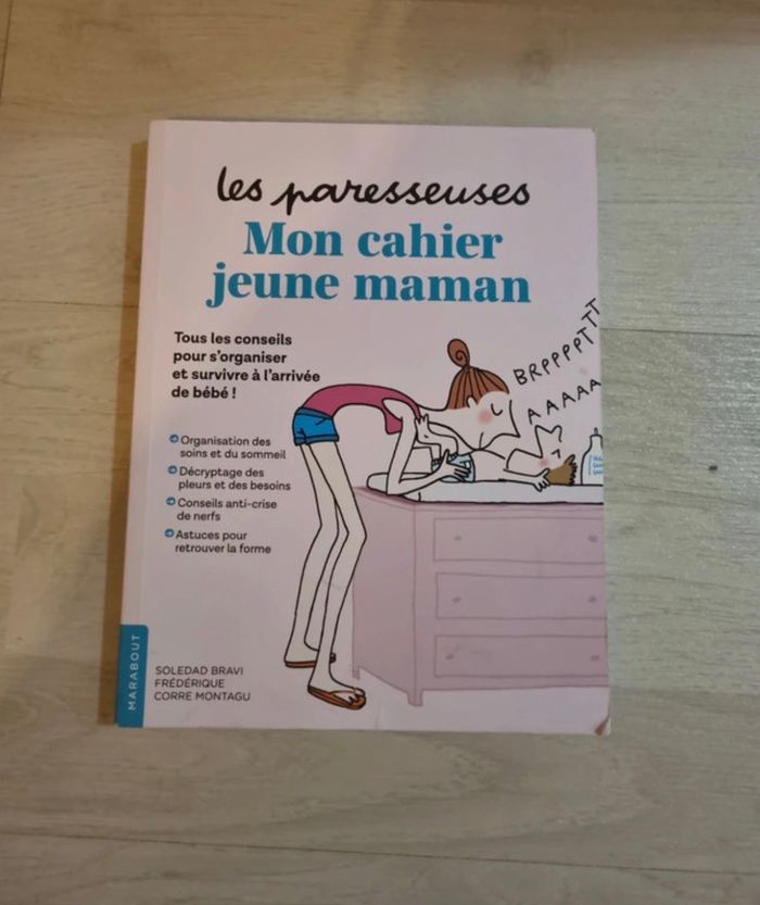 Livre mon cahier jeune maman