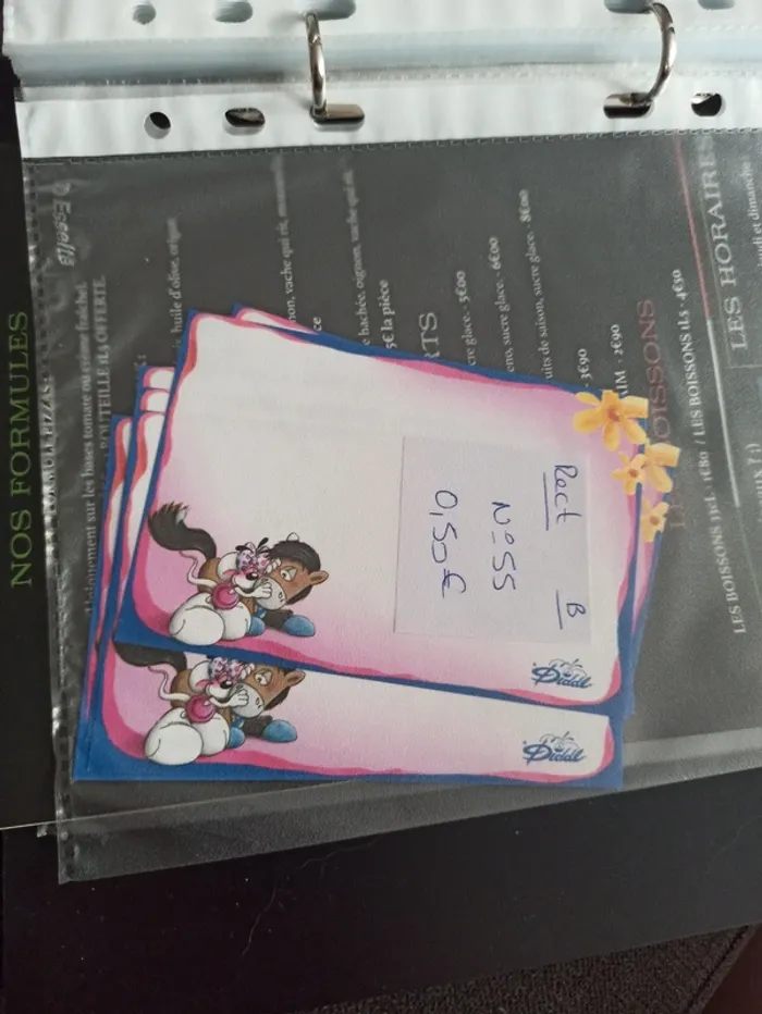 Feuille Diddl rectangulaire 55 0,50€