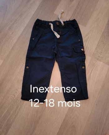 Pantalon "Inextenso" 12-18mois