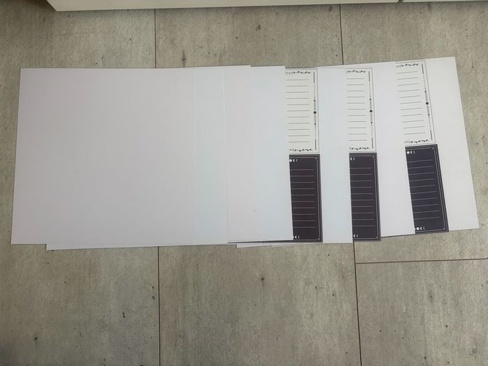 Lot de feuilles pour scrapbooking lot 3 - photo numéro 2