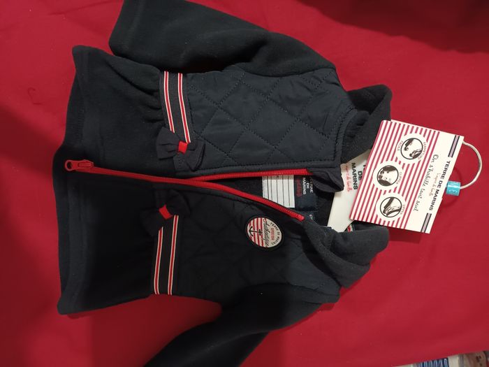 Veste polaire neuve 6 mois terre de marin