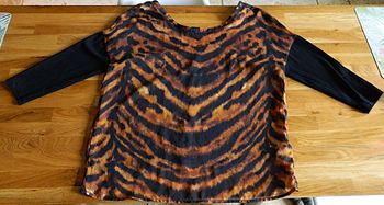 Blouse manches longues T L "Bershka"