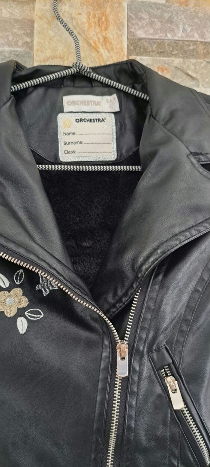 Jolie veste perfecto noir - photo numéro 3