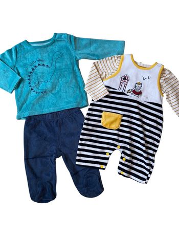 Lot 2 pyjama garçon 6 mois
