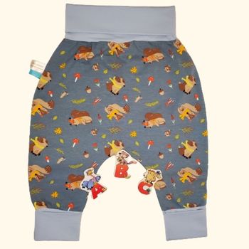 Ecureuil et compagnie  - Pantalon évolutif 100% Jersey - 12-24 mois