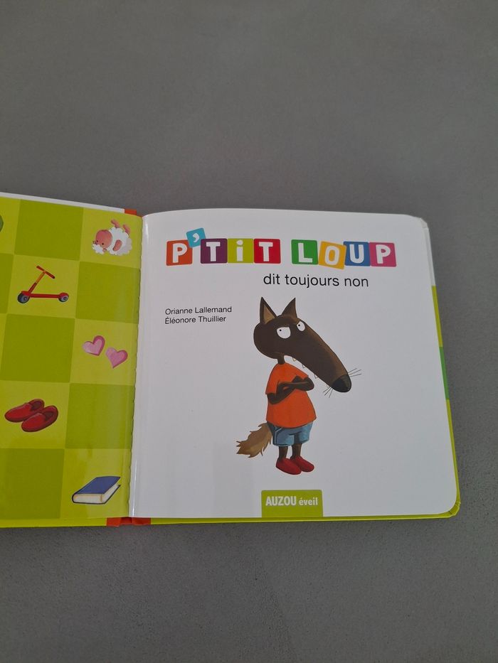 Livre "Pti Loup dit toujours non" - photo numéro 7