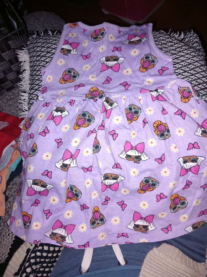Robe poupée lol taille 92cm 2ans - photo numéro 1