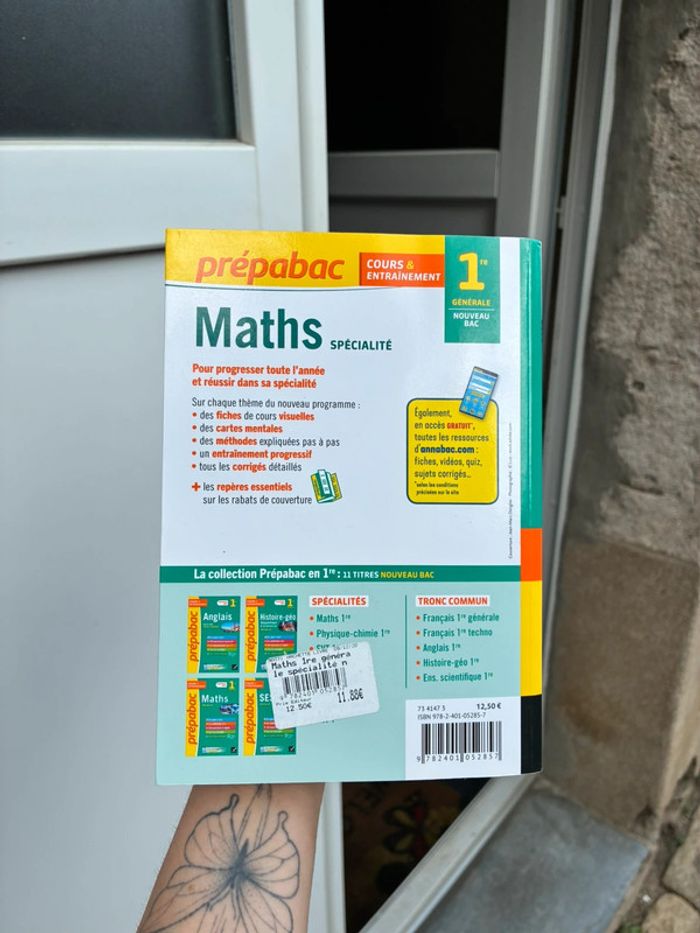 Maths Spécialité 1re général Nouveau BAC - photo numéro 4