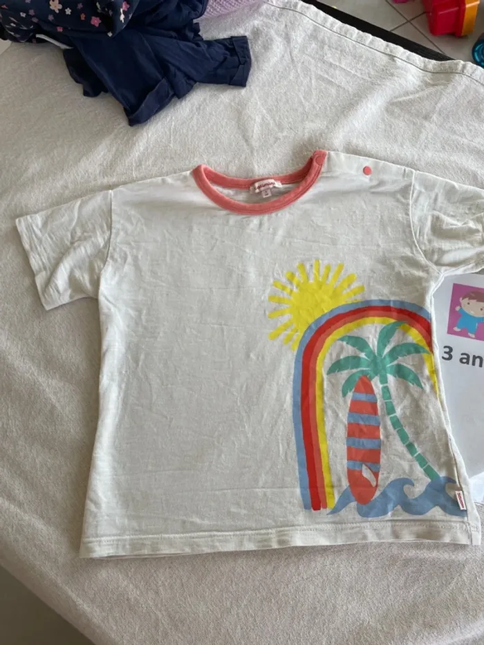 T-shirt catimini trois ans - photo numéro 2