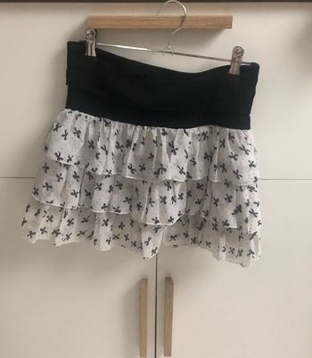 Jupe en tulle avec petit noeud