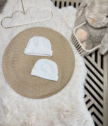 🤍 Bonnet de naissance - bébé mixte 🧸