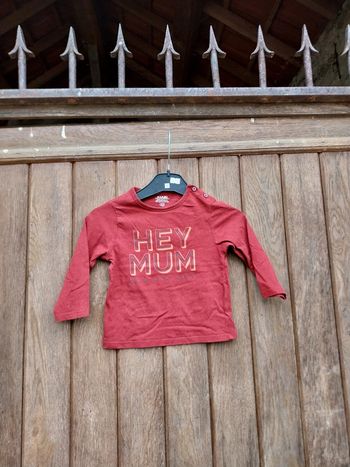 Tee-shirt manche longue bébé garçon 18 mois kiabi