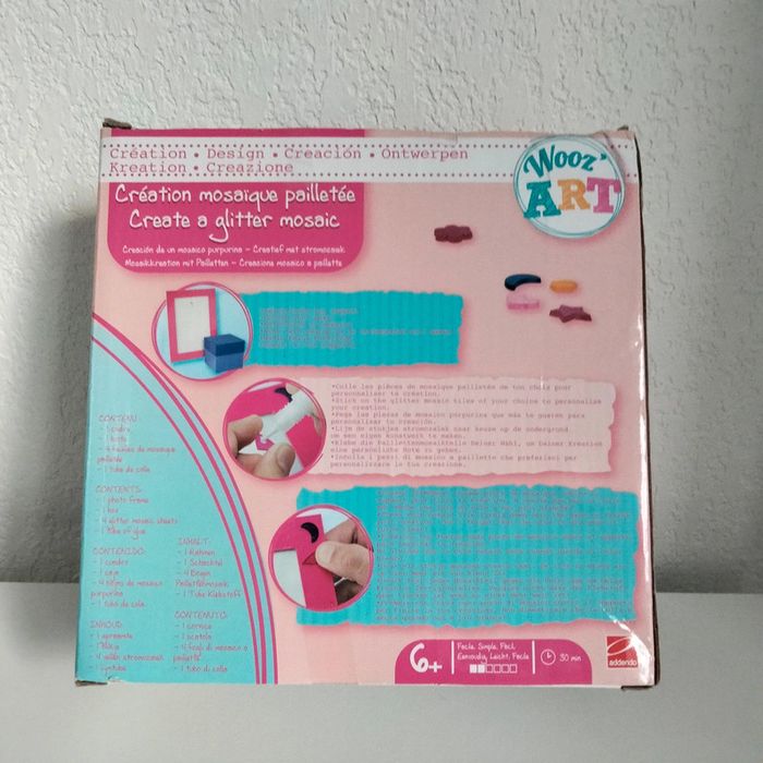 Création mosaïque pailletée - neuf - photo numéro 2