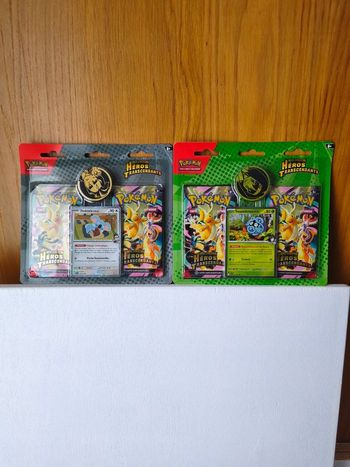 Pokémon duopack me02.5 héros transcendants