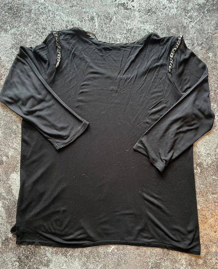 Haut femme manches 3/4 femme Breal L Women top Top donna Oberteil Damen - photo numéro 3