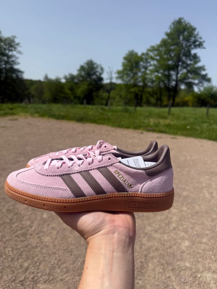 Adidas Originals Handball Spezial - Rose/marron - photo numéro 3