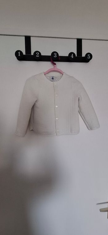 Veste matelassée fille Petit Bateau