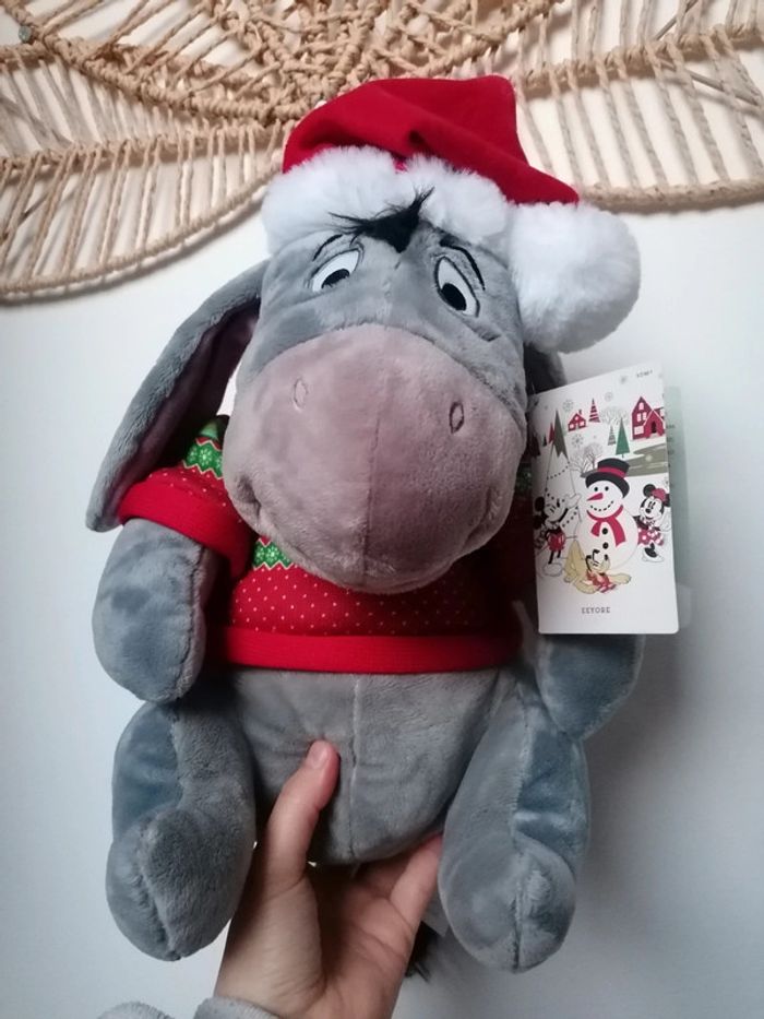 Peluche Bourriquet Noël Disneyland Paris