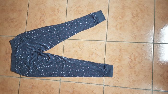 Pantalon pyjama fille 12 ans bleu Cécilia - photo numéro 4