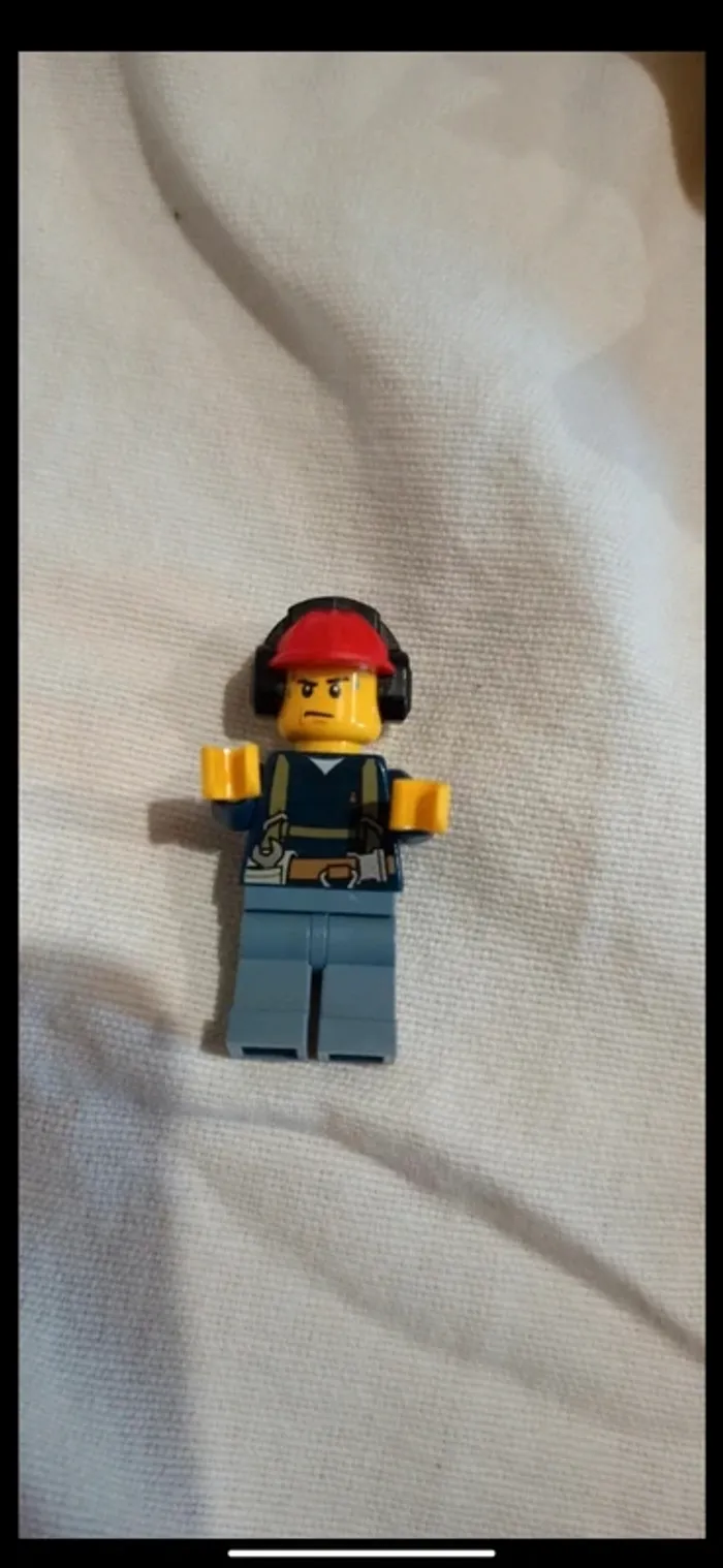 Engin véhicule bulldozer lego - photo numéro 10